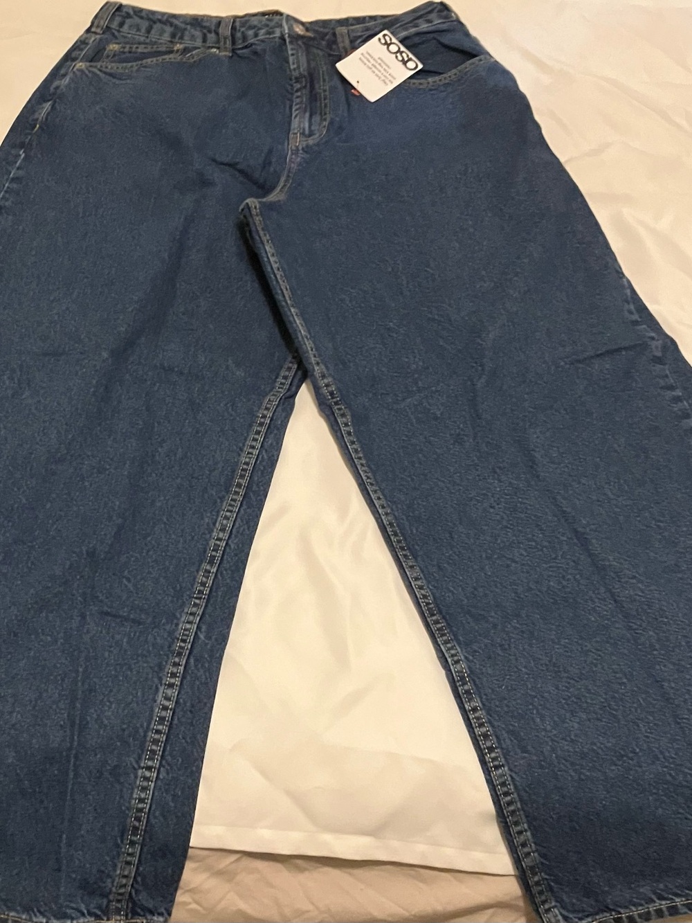 Women’s asos Wide Jeans Tags On Size 10